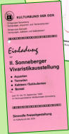 2. Sonneberger Vivaristik - Ausstellung
